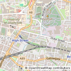 Map of Glasgow