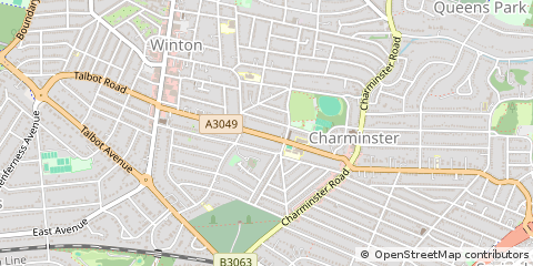 Map of Bournemouth