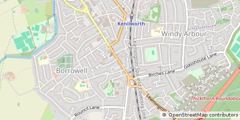 Map of Kenilworth