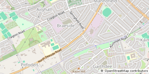 Map of Aberdeen