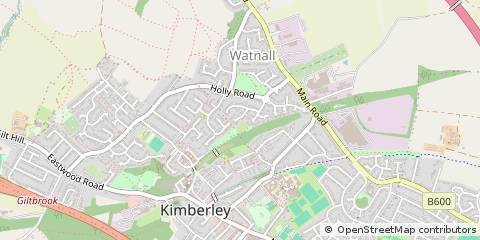 Map of Nottingham