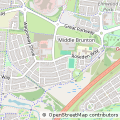 Map of Newcastle Upon Tyne, Tyne and Wear