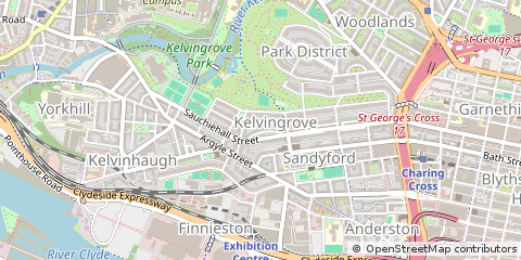 Map of Glasgow