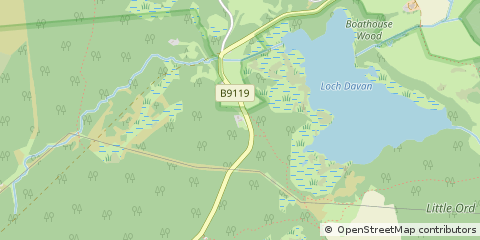 Map of Aboyne