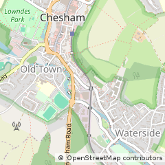 Map of Chesham, Buckinghamshire