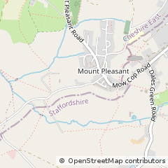 Map of Staffordshire