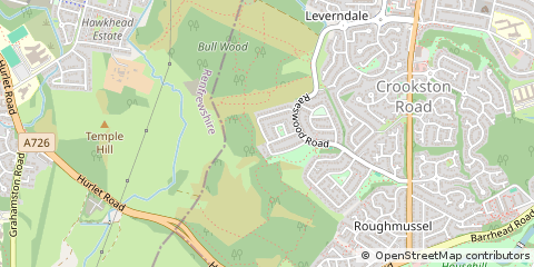 Map of Glasgow