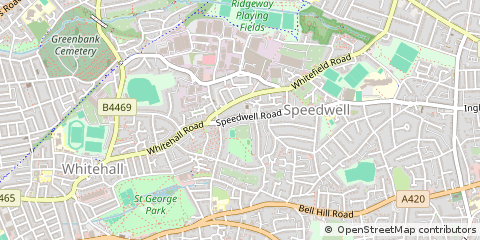 Map of Bristol