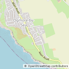 Map of Bridgend