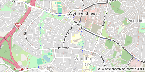 Map of Manchester