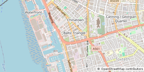 Map of Liverpool