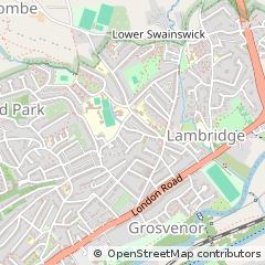 Map of Bath