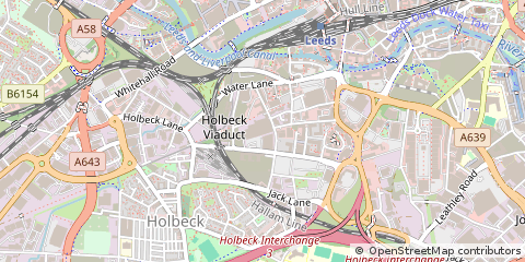 Map of Leeds