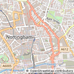Map of Nottingham
