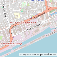 Map of Hull, East Yorkshire