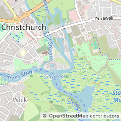 Map of Christchurch