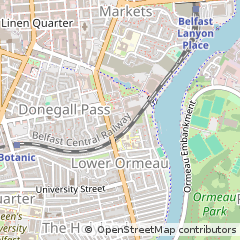 Map of Belfast