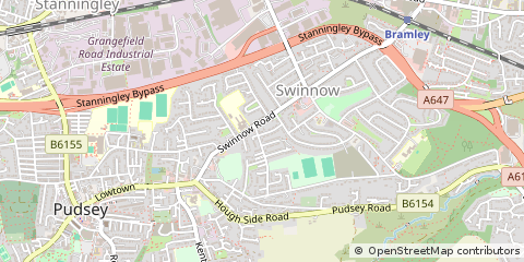 Map of Leeds
