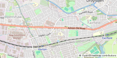 Map of Manchester