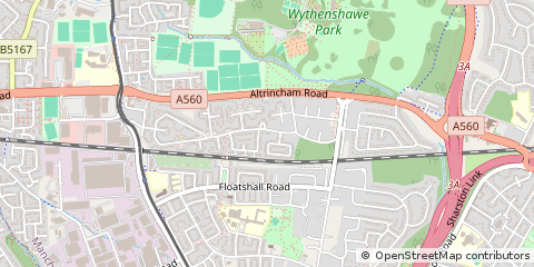 Map of Manchester