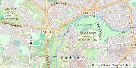 Map of Cambridge