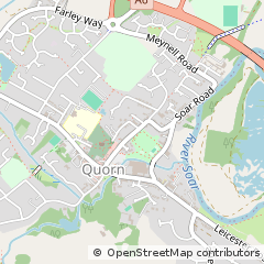 Map of Loughborough, Leics.