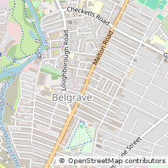 Map of Leicester