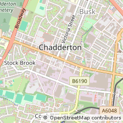 Map of Chadderton, Oldham