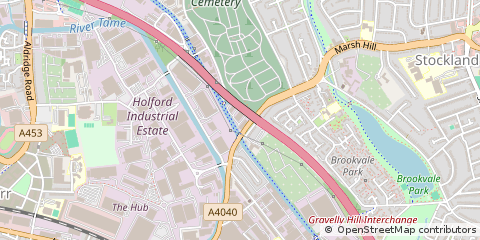 Map of Birmingham