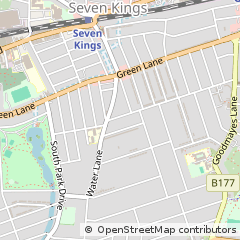 Map of Ilford