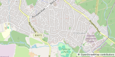 Map of Verwood