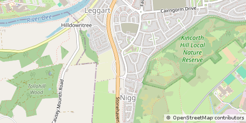 Map of Aberdeen