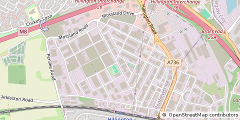 Map of Glasgow