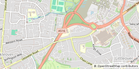 Map of Derby