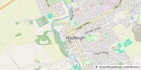 Map of Ipswich, Suffolk