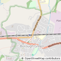 Map of Sevenoaks, Kent