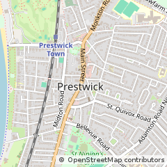 Map of Prestwick, Ayrshire