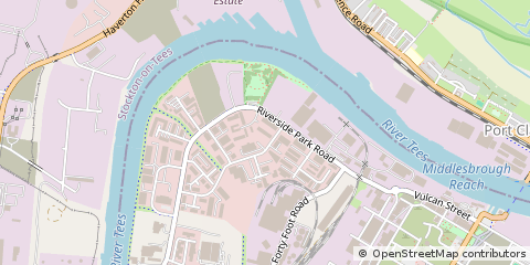 Map of Middlesbrough