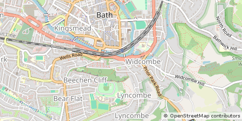 Map of Bath