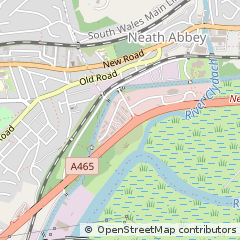 Map of Neath