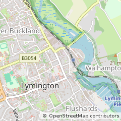Map of Lymington