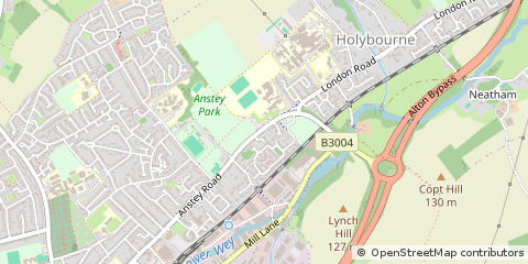 Map of Alton, Hampshire