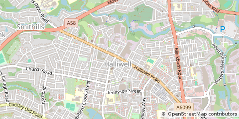 Map of Bolton
