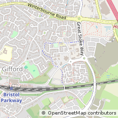 Map of Bristol, Gloucestershire