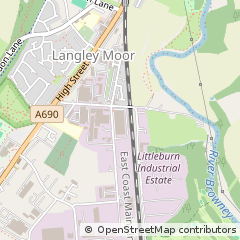 Map of Durham
