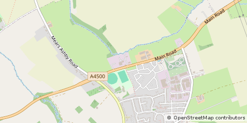 Map of Northampton