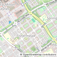 Map of Milton Keynes