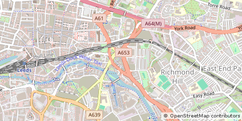 Map of Leeds