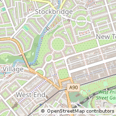 Map of Edinburgh