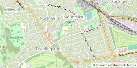 Map of Edinburgh